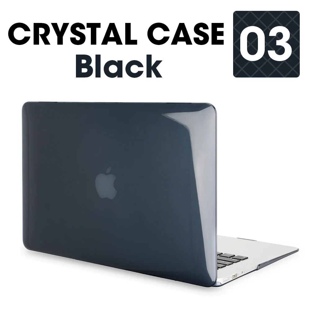 Matte Laptop Case For Apple Macbook Air Pro 13.3 Mac Book Retina 15 New Touch Bar 11 12 13 inch Laptop Cover Case 16 Bag Shell - Slobuy