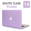 Matte Laptop Case For Apple Macbook Air Pro 13.3 Mac Book Retina 15 New Touch Bar 11 12 13 inch Laptop Cover Case 16 Bag Shell - Slobuy