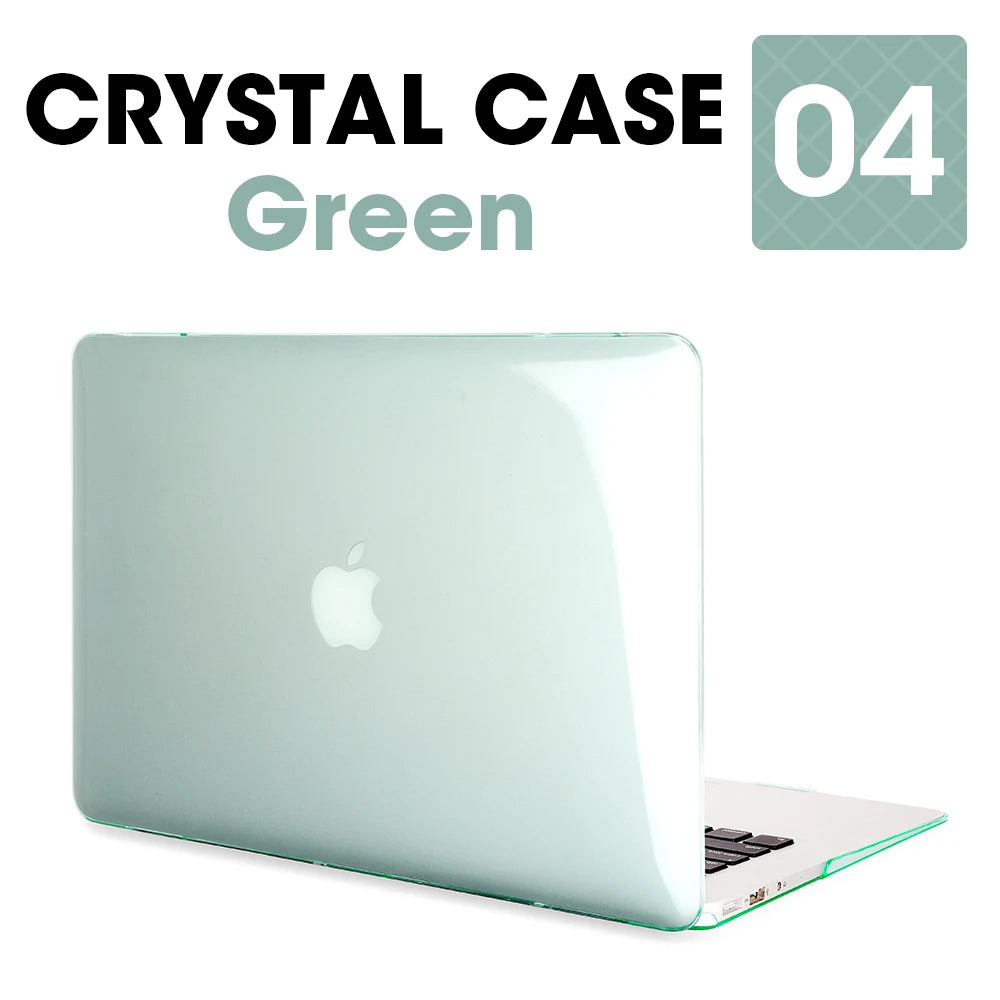 Matte Laptop Case For Apple Macbook Air Pro 13.3 Mac Book Retina 15 New Touch Bar 11 12 13 inch Laptop Cover Case 16 Bag Shell - Slobuy