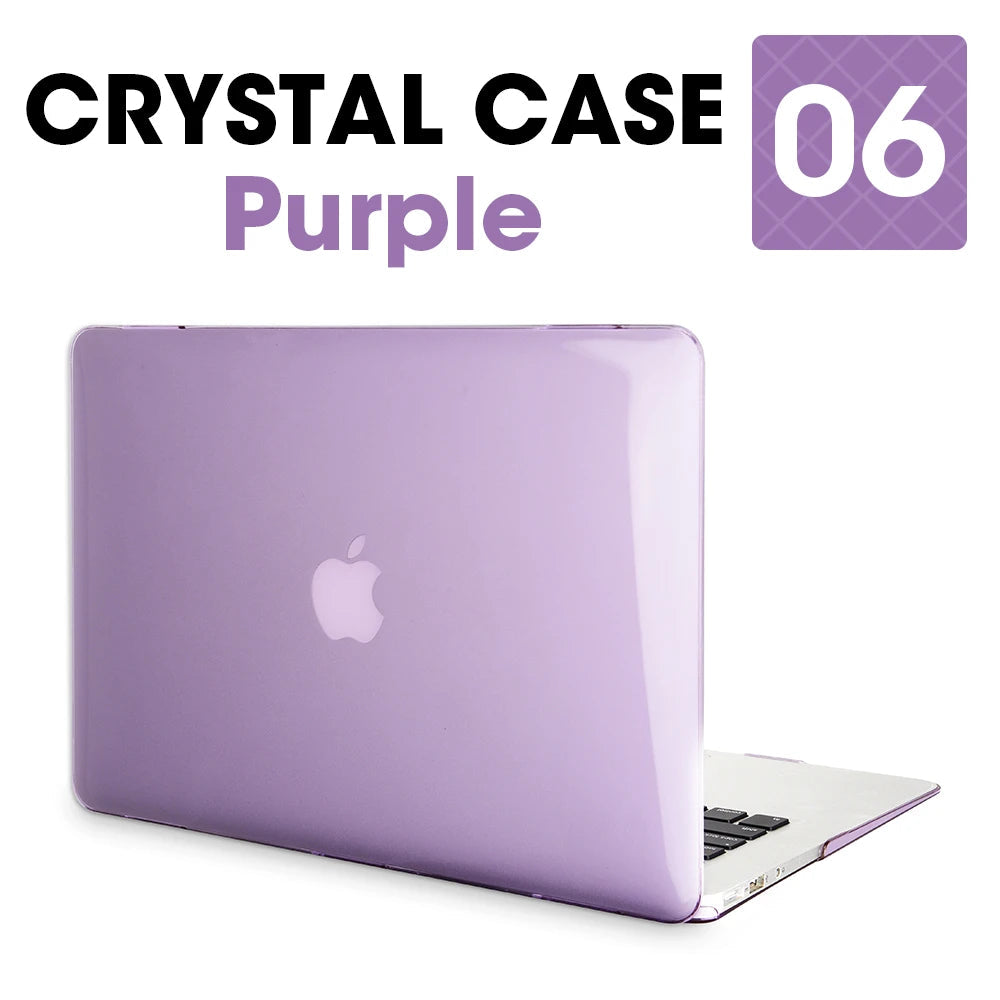 Matte Laptop Case For Apple Macbook Air Pro 13.3 Mac Book Retina 15 New Touch Bar 11 12 13 inch Laptop Cover Case 16 Bag Shell - Slobuy