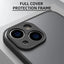 Matte Phone Case for iPhone 14 13 12 15 Pro Max Mini Luxury Soft Silicone Shockproof Case for IPhone X XS Max XR 6 7 8 Plus SE - Slobuy