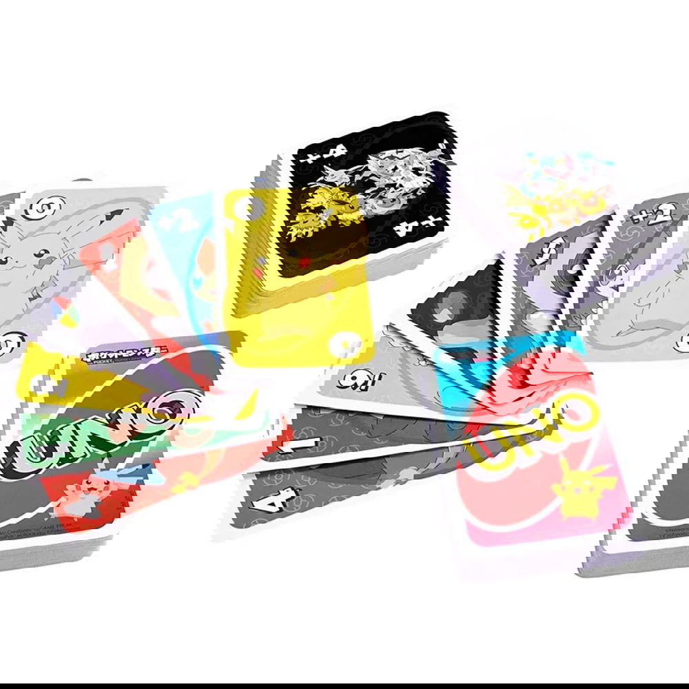 Mattel UNO Pokemon Sword & Shield Card Games Family Funny Entertainment Board Game Poker Kids Toys Playing Cards - Slobuy