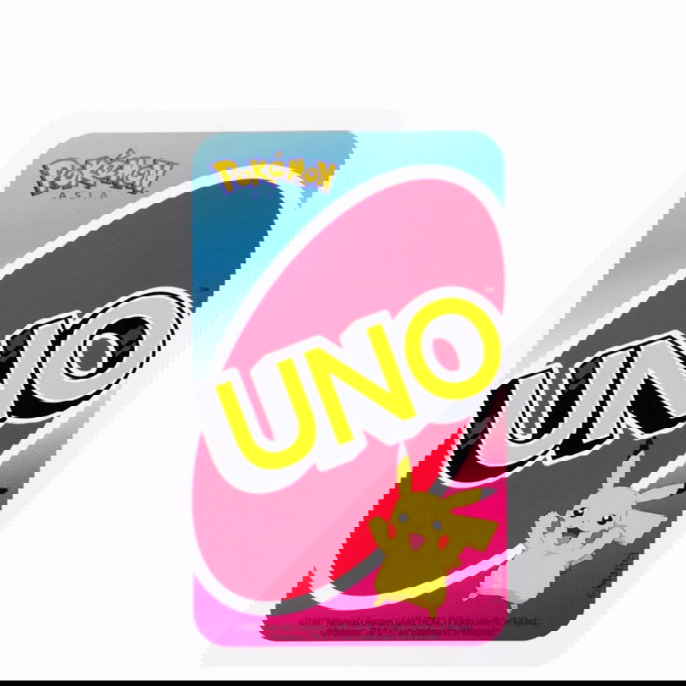 Mattel UNO Pokemon Sword & Shield Card Games Family Funny Entertainment Board Game Poker Kids Toys Playing Cards - Slobuy