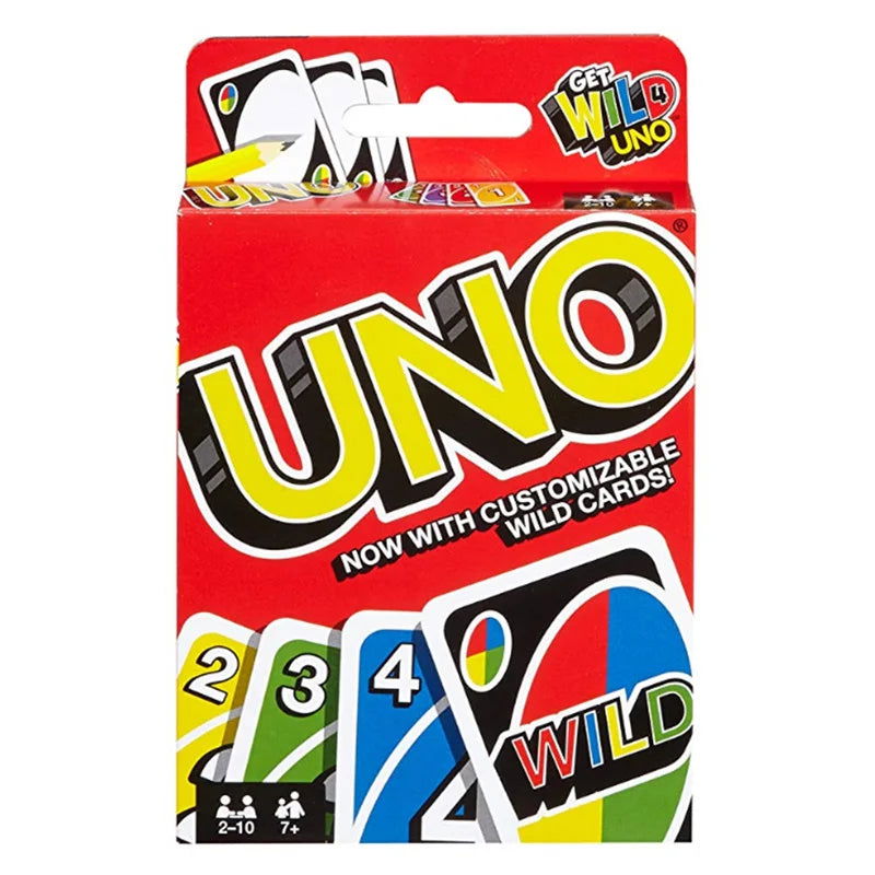 Mattel UNO Pokemon Sword & Shield Card Games Family Funny Entertainment Board Game Poker Kids Toys Playing Cards - Slobuy