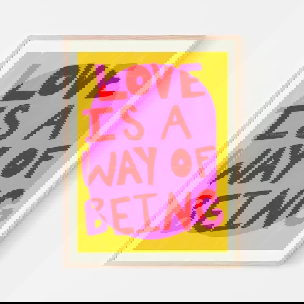 Maximalist Eclectic Pink French Quotes Bisou Bisou Bonjour Bonne Nuit Wall Art Canvas Painting Posters Living Room Home Decor - Slobuy