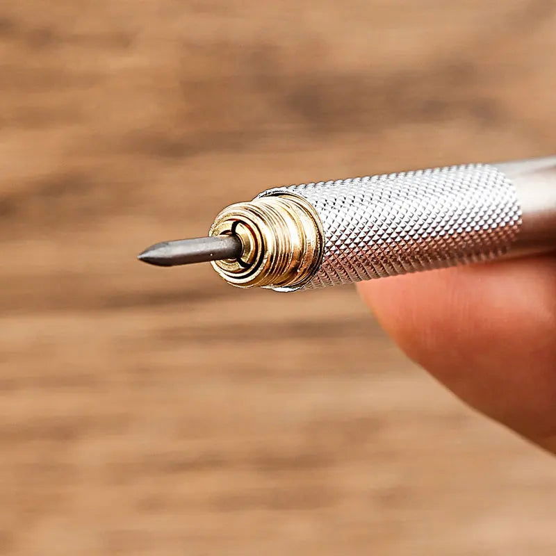 Mechanical Pencil Set 0.3 0.5 0.7 0.9 1.3 2.0mm Full Metal Art Drawing Painting Automatic Pencil with Leads Office School Supply - Slobuy