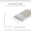 Mechanical Pencil Set 0.3 0.5 0.7 0.9 1.3 2.0mm Full Metal Art Drawing Painting Automatic Pencil with Leads Office School Supply - Slobuy