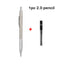 Mechanical Pencil Set 0.3 0.5 0.7 0.9 1.3 2.0mm Full Metal Art Drawing Painting Automatic Pencil with Leads Office School Supply - Slobuy