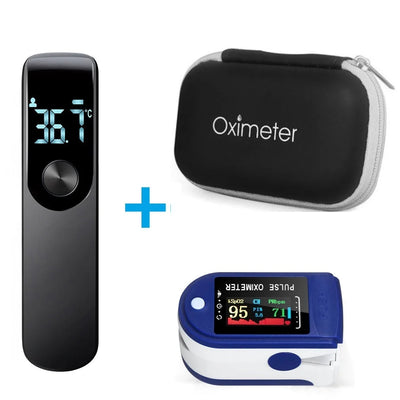 Medical Finger Oximeter Fingertip Pulse Oximeter Equipment SPO2 PR Heart Rate Monitor Blood Oxygen Saturation Health Care Meter - Slobuy