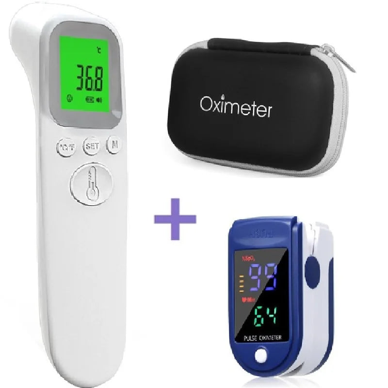 Medical Finger Oximeter Fingertip Pulse Oximeter Equipment SPO2 PR Heart Rate Monitor Blood Oxygen Saturation Health Care Meter - Slobuy