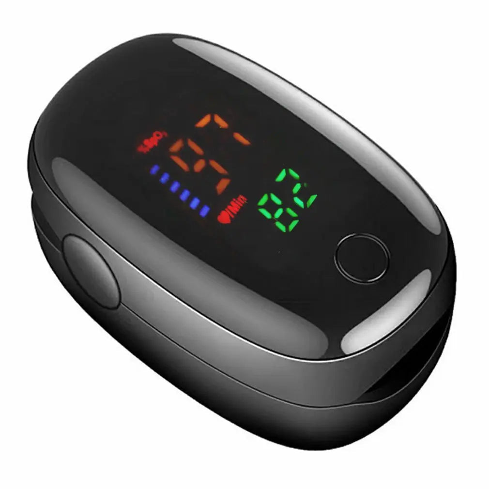 Medical Finger Oximeter Fingertip Pulse Oximeter Equipment SPO2 PR Heart Rate Monitor Blood Oxygen Saturation Health Care Meter - Slobuy