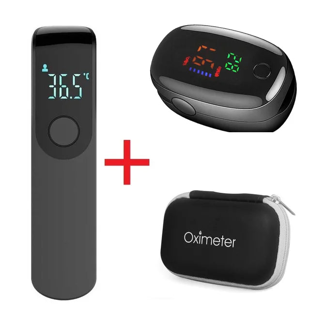 Medical Finger Oximeter Fingertip Pulse Oximeter Equipment SPO2 PR Heart Rate Monitor Blood Oxygen Saturation Health Care Meter - Slobuy