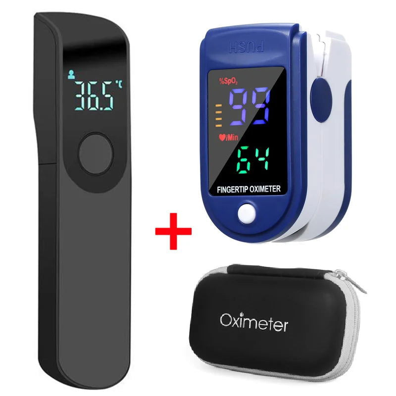 Medical Finger Oximeter Fingertip Pulse Oximeter Equipment SPO2 PR Heart Rate Monitor Blood Oxygen Saturation Health Care Meter - Slobuy