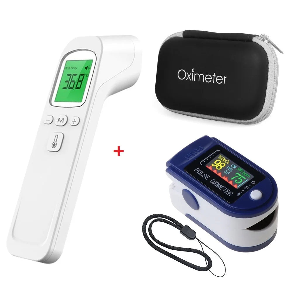 Medical Finger Oximeter Fingertip Pulse Oximeter Equipment SPO2 PR Heart Rate Monitor Blood Oxygen Saturation Health Care Meter - Slobuy