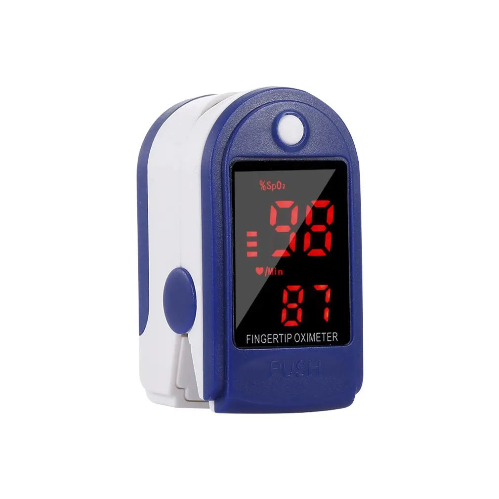 Medical Finger Oximeter Fingertip Pulse Oximeter Equipment SPO2 PR Heart Rate Monitor Blood Oxygen Saturation Health Care Meter - Slobuy