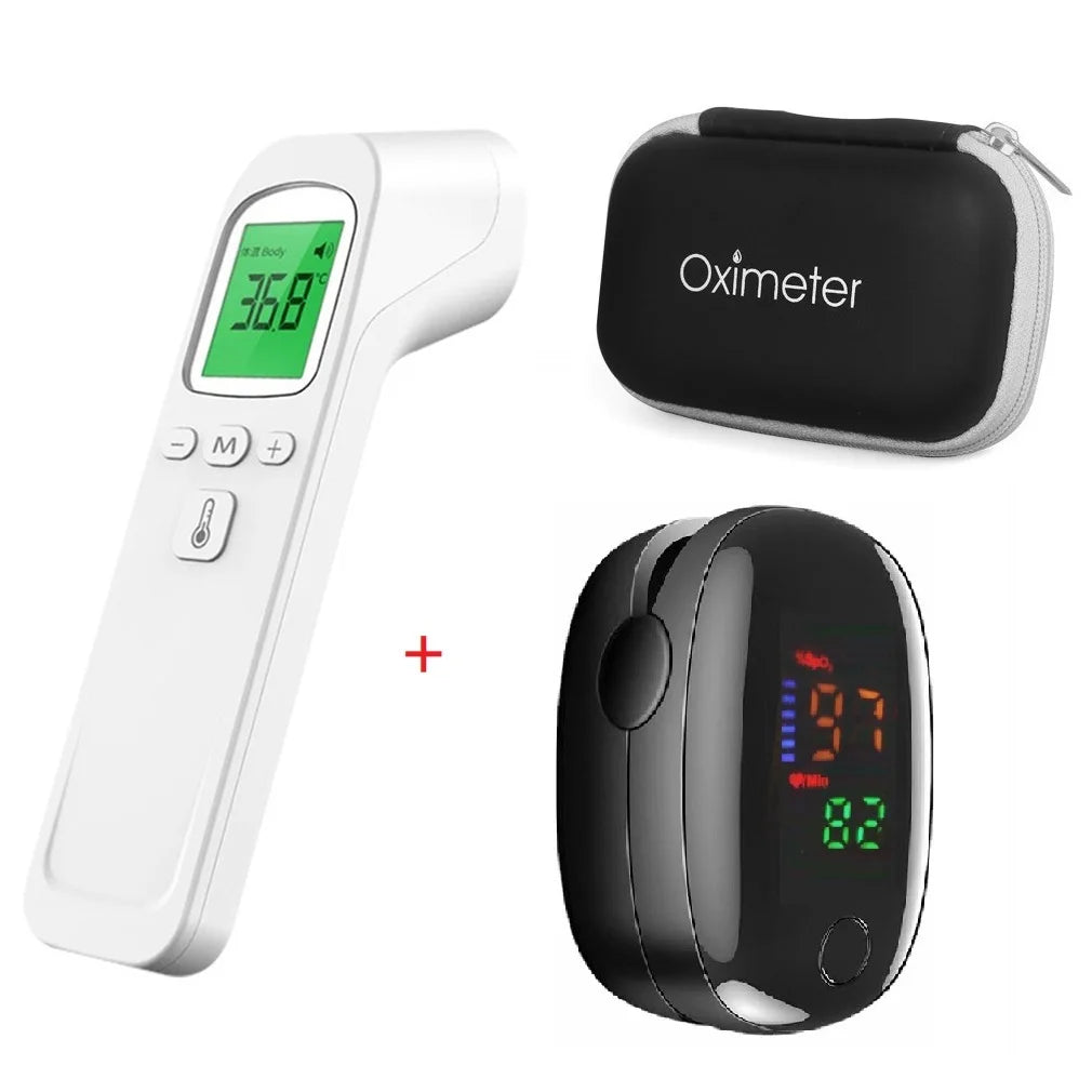 Medical Finger Oximeter Fingertip Pulse Oximeter Equipment SPO2 PR Heart Rate Monitor Blood Oxygen Saturation Health Care Meter - Slobuy