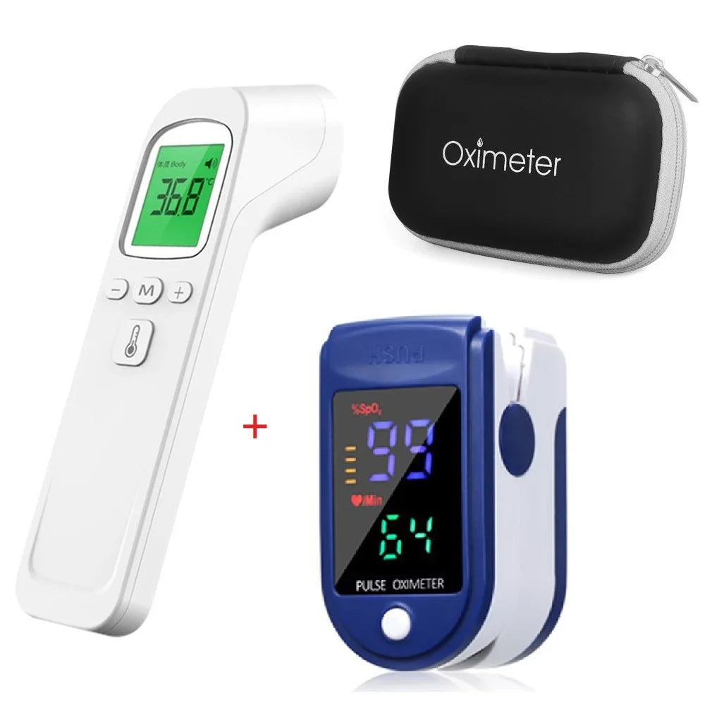 Medical Finger Oximeter Fingertip Pulse Oximeter Equipment SPO2 PR Heart Rate Monitor Blood Oxygen Saturation Health Care Meter - Slobuy