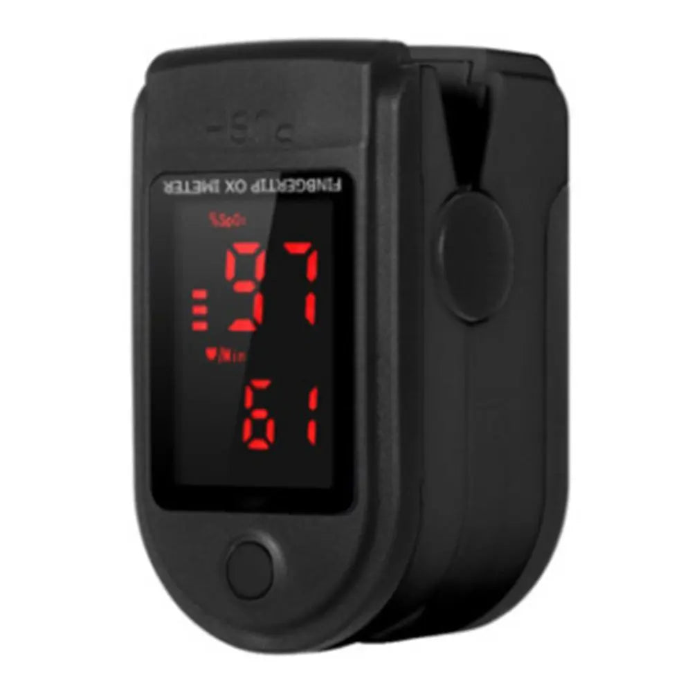 Medical Finger Oximeter Fingertip Pulse Oximeter Equipment SPO2 PR Heart Rate Monitor Blood Oxygen Saturation Health Care Meter - Slobuy