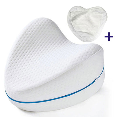 Memory Cotton Leg Pillow Sleeping Orthopedic Sciatica Back Hip Body Joint Pain Relief Thigh Leg Pad Cushion Home Memory Foam - Slobuy