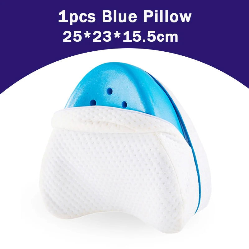 Memory Cotton Leg Pillow Sleeping Orthopedic Sciatica Back Hip Body Joint Pain Relief Thigh Leg Pad Cushion Home Memory Foam - Slobuy