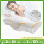 Memory Foam Bed Orthopedic Pillow Neck Protection Slow Rebound Memory Pillow Butterfly Shaped Health Cervical Neck - Slobuy