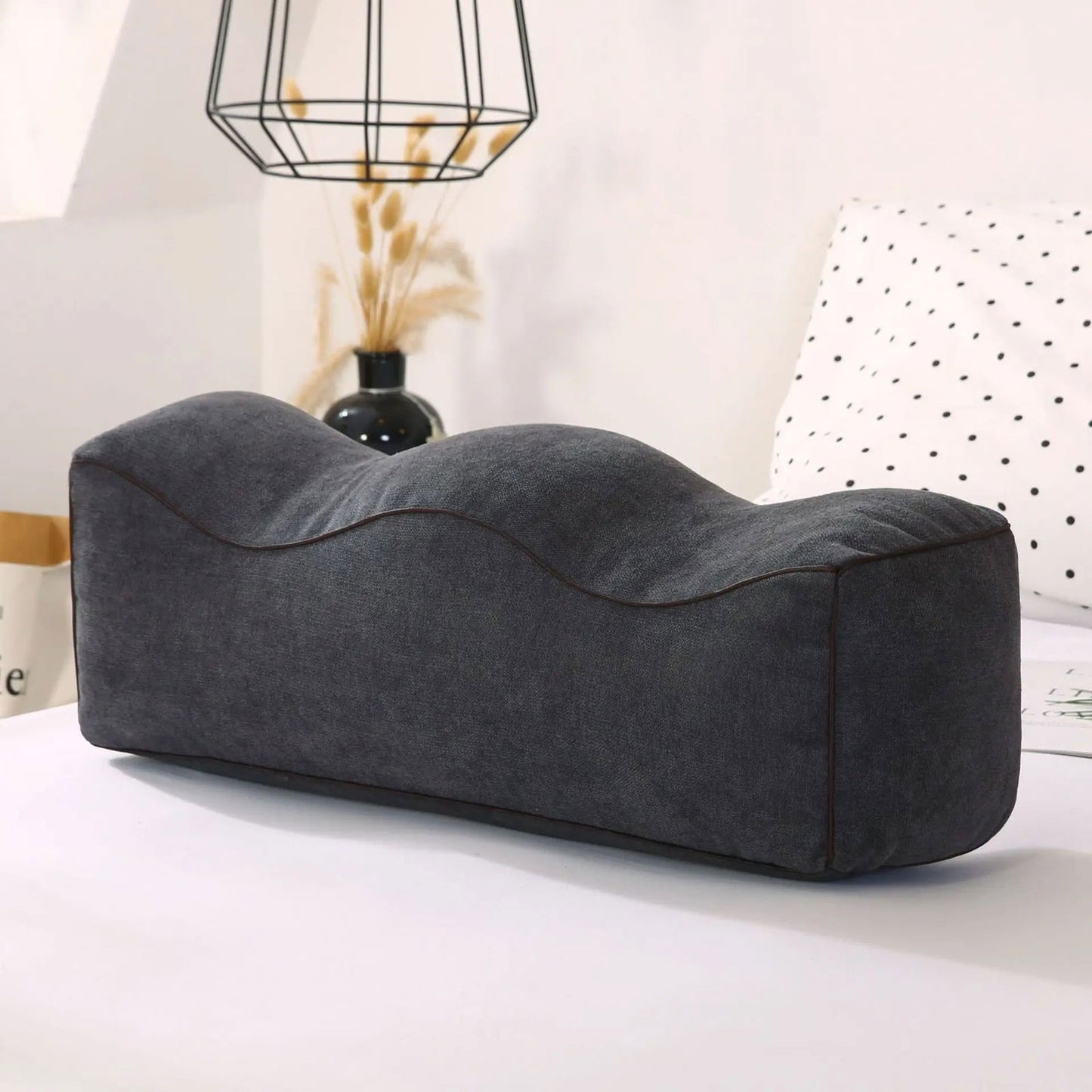 Memory Foam Leg Foot Raiser Pillow Support Cushion Home Massage Support Body Pillows Sleeping for Pregnant Orthopedic Sciatica - Slobuy