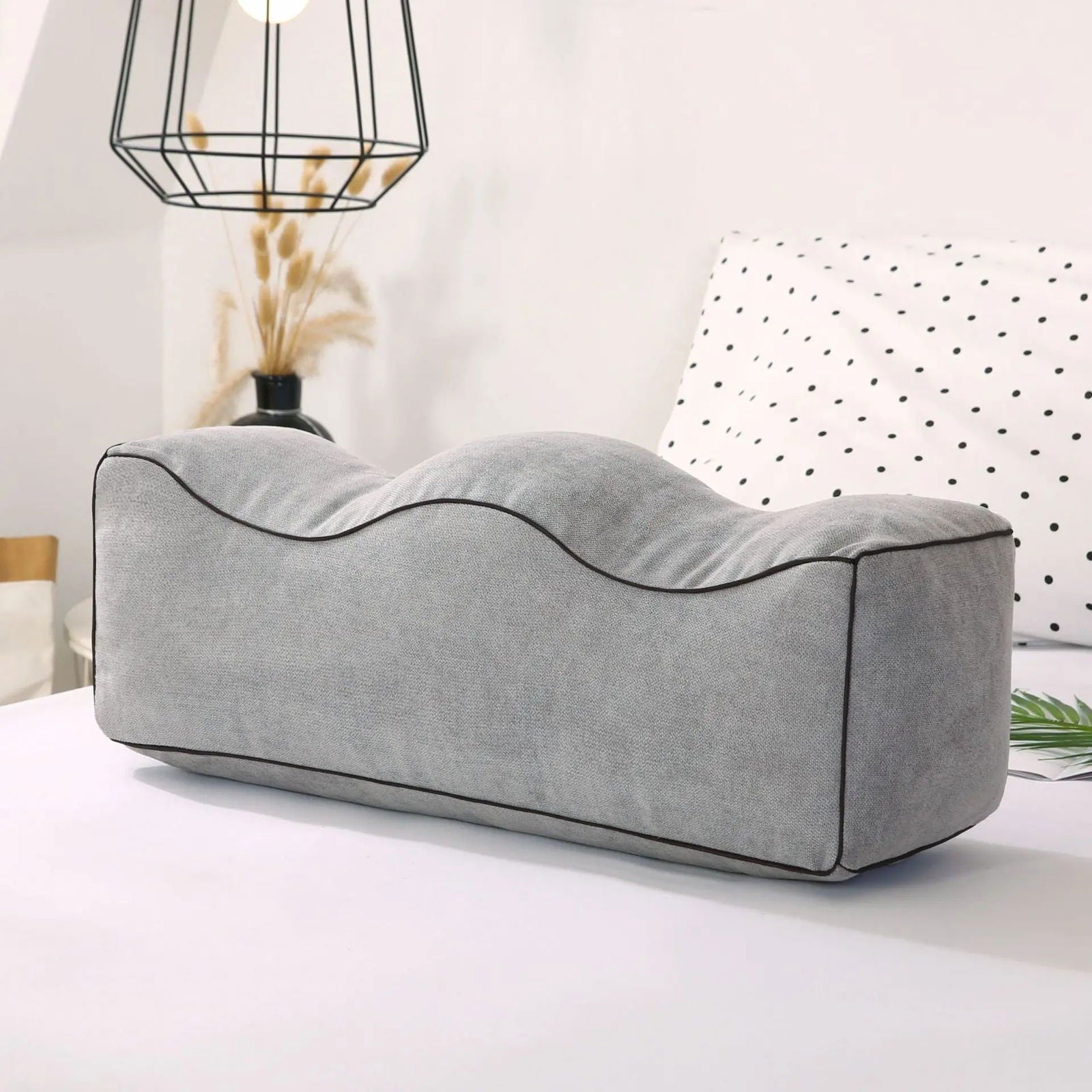 Memory Foam Leg Foot Raiser Pillow Support Cushion Home Massage Support Body Pillows Sleeping for Pregnant Orthopedic Sciatica - Slobuy