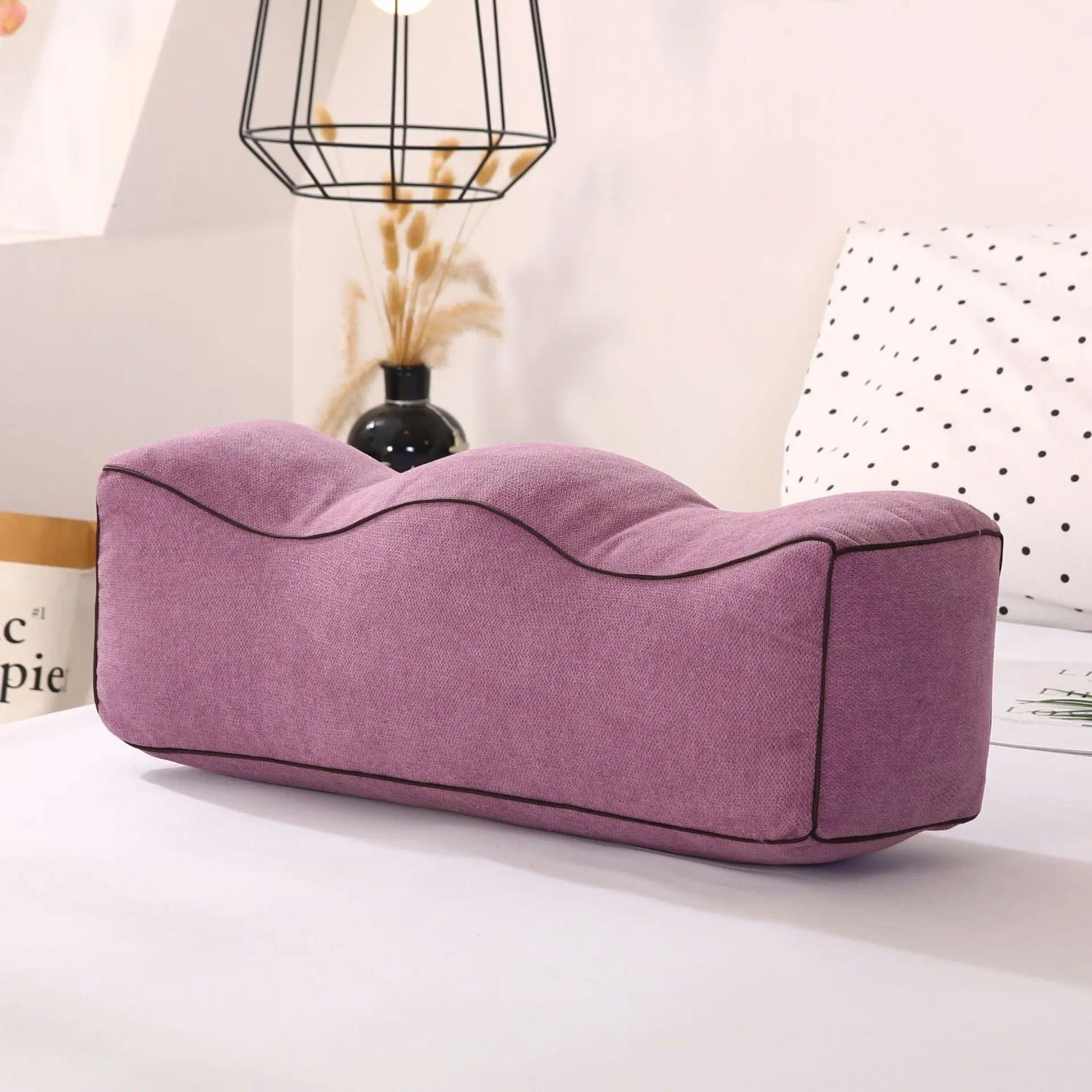 Memory Foam Leg Foot Raiser Pillow Support Cushion Home Massage Support Body Pillows Sleeping for Pregnant Orthopedic Sciatica - Slobuy