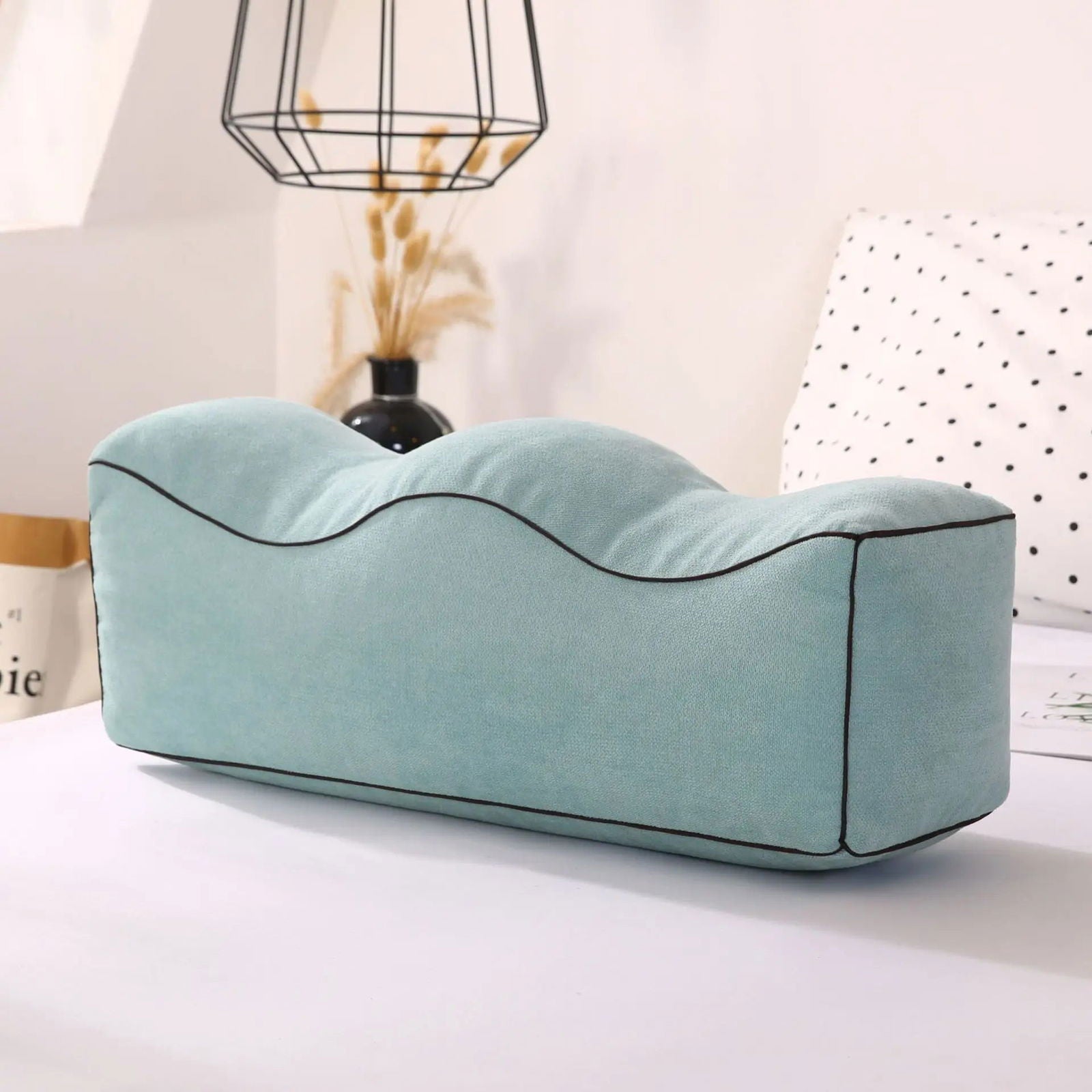 Memory Foam Leg Foot Raiser Pillow Support Cushion Home Massage Support Body Pillows Sleeping for Pregnant Orthopedic Sciatica - Slobuy