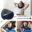 Memory Foam Neck Pillow Cervical Vertebra Travel Portable Noon Break Aircraft U Type Of Pillow Sleep Camping Pillow Carry Bag - Slobuy