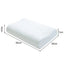 Memory Foam Pillow for Sleeping Adjustable Side Sleeper Pillow for Neck Shoulder Pain Relief Orthopedic Contour Pillow JAF028 - Slobuy