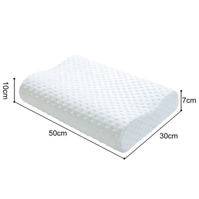 Memory Foam Pillow for Sleeping Adjustable Side Sleeper Pillow for Neck Shoulder Pain Relief Orthopedic Contour Pillow JAF028 - Slobuy