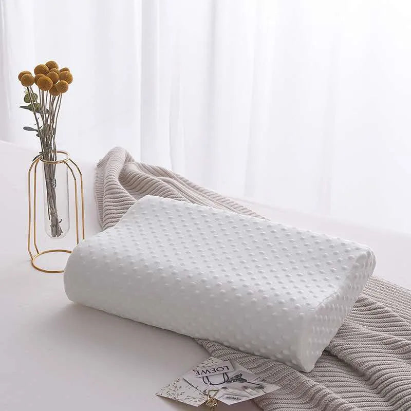 Memory Foam Pillow for Sleeping Adjustable Side Sleeper Pillow for Neck Shoulder Pain Relief Orthopedic Contour Pillow JAF028 - Slobuy