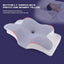 Memory Foam Pillows Butterfly Shaped Relaxing Cervical Slow Rebound Neck Pillow Pain Relief Sleeping Orthopedic Pillow Beding - Slobuy