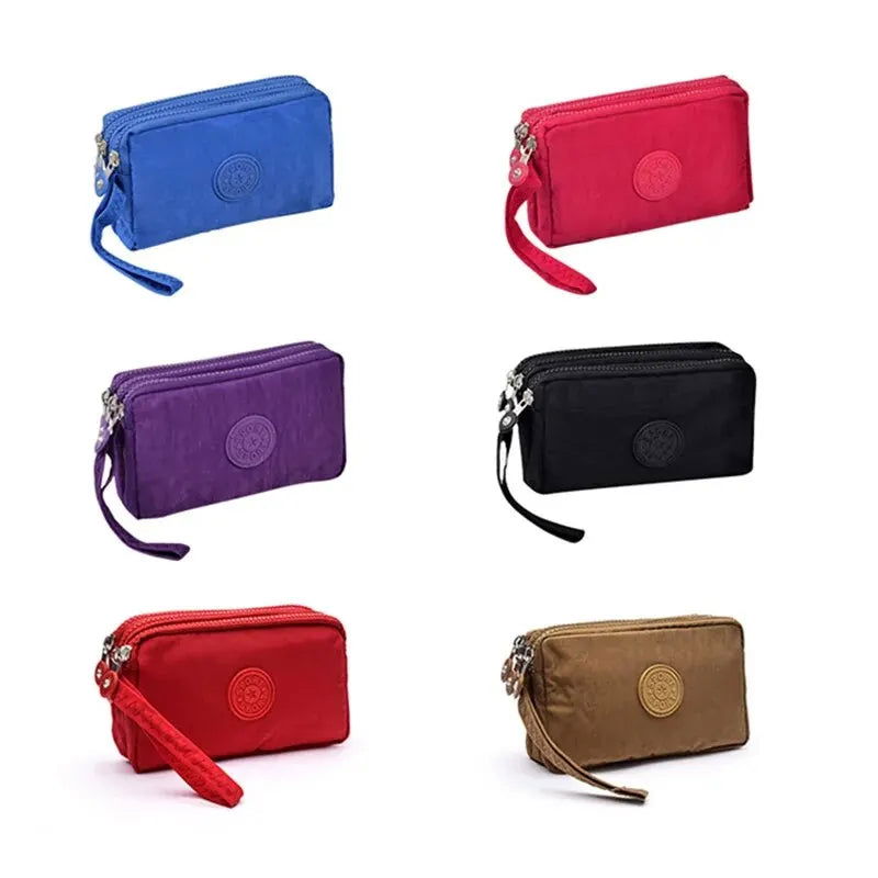 Men And Women Wallets New Korean Large Capacity Portable Oxford Cloth Coin Wallet Waterproof Portable - Slobuy