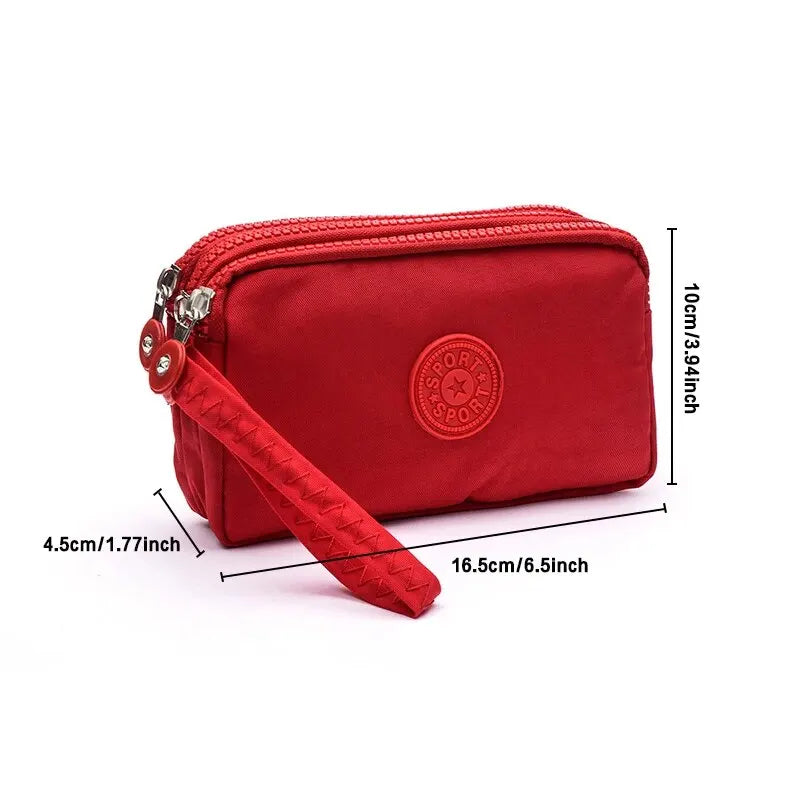 Men And Women Wallets New Korean Large Capacity Portable Oxford Cloth Coin Wallet Waterproof Portable - Slobuy