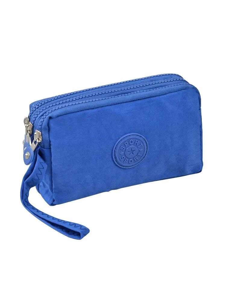 Men And Women Wallets New Korean Large Capacity Portable Oxford Cloth Coin Wallet Waterproof Portable - Slobuy