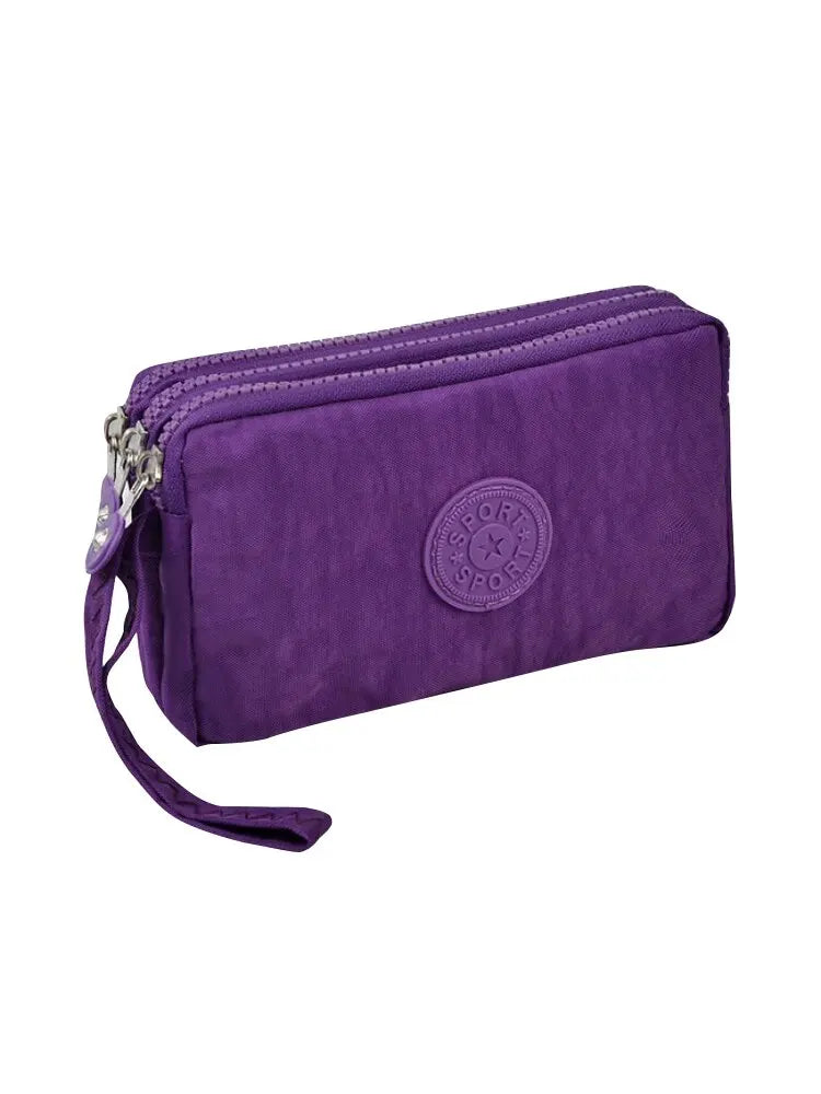 Men And Women Wallets New Korean Large Capacity Portable Oxford Cloth Coin Wallet Waterproof Portable - Slobuy
