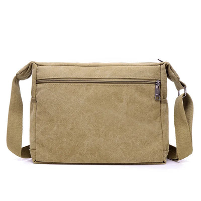 Men Canvas Shoulder Bags Casual Tote Travel Men's Crossbody Bag Luxury Messenger Bags Fashion High Quality Handbag - Slobuy