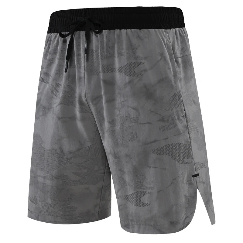 Men Fitness Shorts Quick Dry Sport Shirts Casual Beach Brand Short Camouflage Workout Running Shorts Breathable Gym Shorts - Slobuy