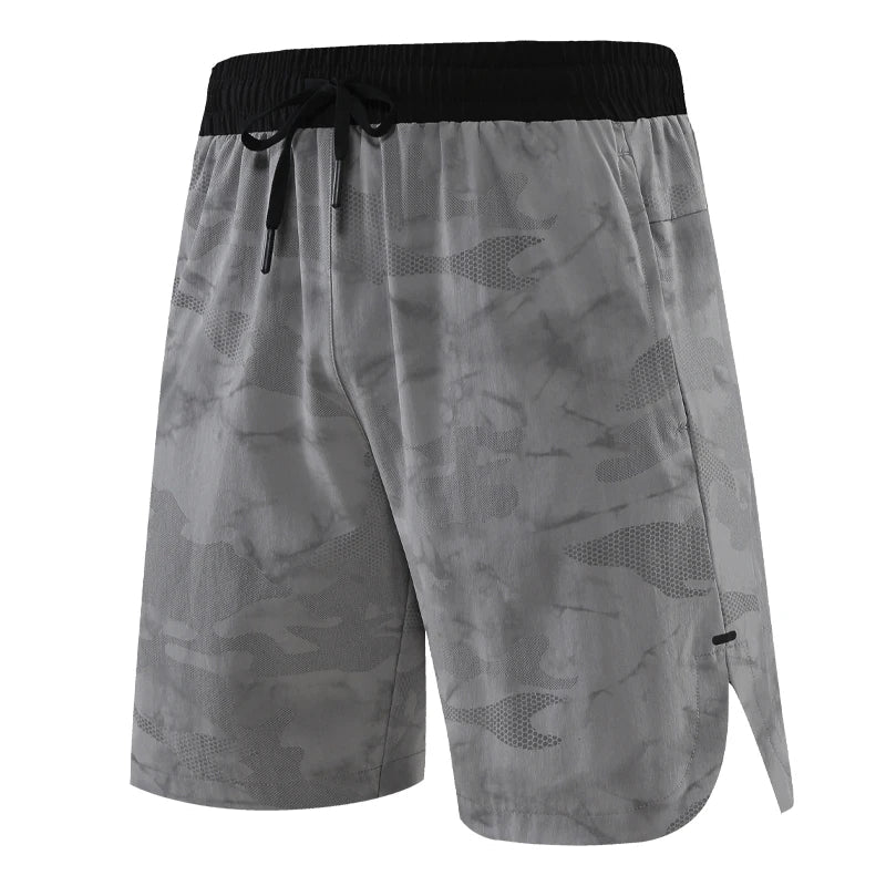 Men Fitness Shorts Quick Dry Sport Shirts Casual Beach Brand Short Camouflage Workout Running Shorts Breathable Gym Shorts - Slobuy