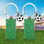 Men Football Field Soccer Key Chain Holder Playground Sports Souvenir Keyring Ornament Keychains Jewelry Football Fans Club Gift - Slobuy