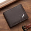 Men Inserts Foldable Wallets Picture Coin Slim Purses Business Money Credit ID Cards Holders Vintage Protection Capacity Bags - Slobuy