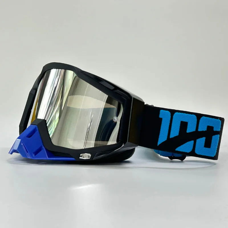 Men Motocross Goggles HD Lens Motorcycle Anti-fog Eyeglasses Riding Glasses Women Moto MX MTB Sunglasses Dirt Bike Accessories - Slobuy
