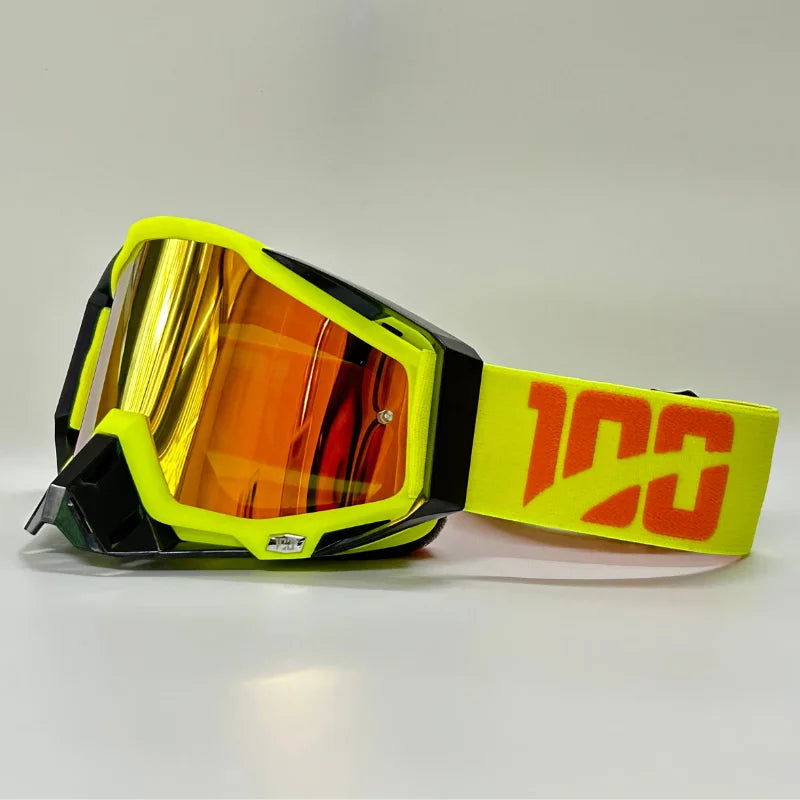 Men Motocross Goggles HD Lens Motorcycle Anti-fog Eyeglasses Riding Glasses Women Moto MX MTB Sunglasses Dirt Bike Accessories - Slobuy