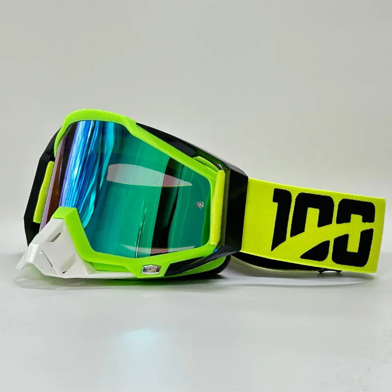 Men Motocross Goggles HD Lens Motorcycle Anti-fog Eyeglasses Riding Glasses Women Moto MX MTB Sunglasses Dirt Bike Accessories - Slobuy