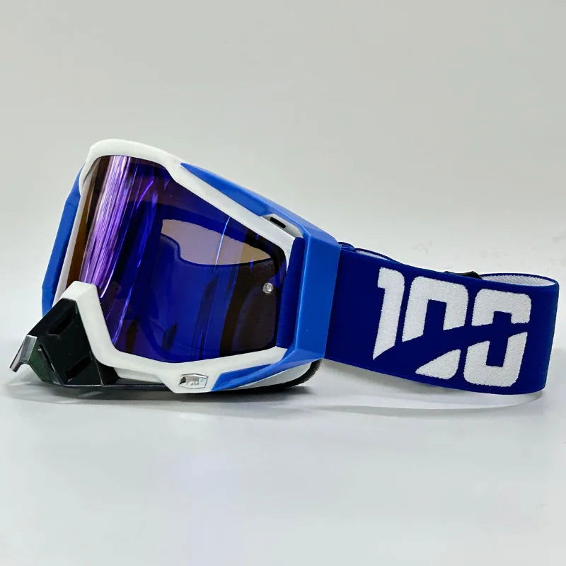 Men Motocross Goggles HD Lens Motorcycle Anti-fog Eyeglasses Riding Glasses Women Moto MX MTB Sunglasses Dirt Bike Accessories - Slobuy