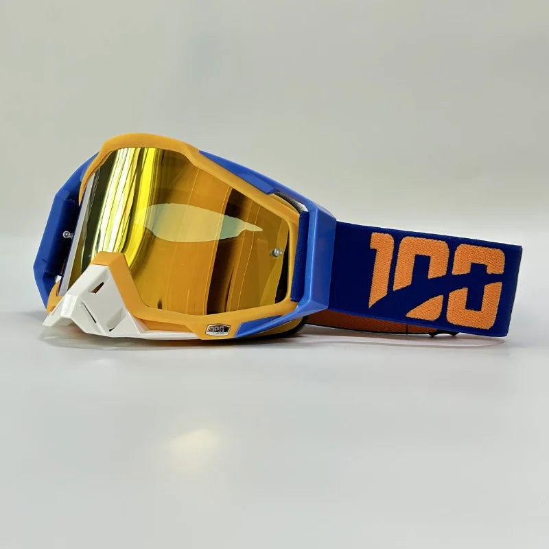 Men Motocross Goggles HD Lens Motorcycle Anti-fog Eyeglasses Riding Glasses Women Moto MX MTB Sunglasses Dirt Bike Accessories - Slobuy