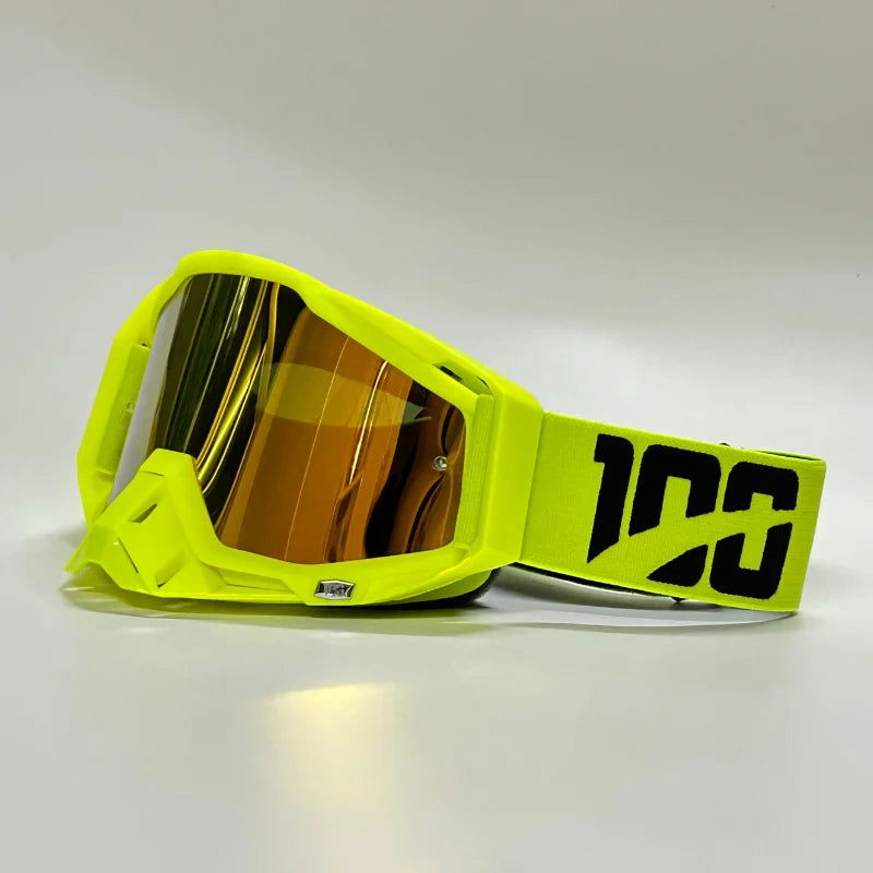 Men Motocross Goggles HD Lens Motorcycle Anti-fog Eyeglasses Riding Glasses Women Moto MX MTB Sunglasses Dirt Bike Accessories - Slobuy