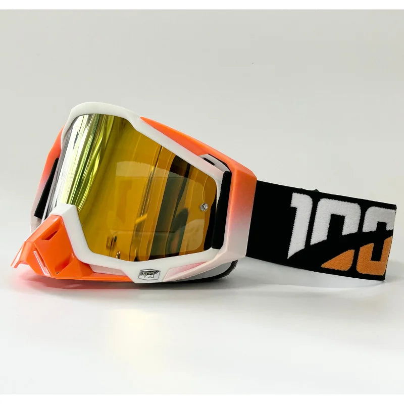 Men Motocross Goggles HD Lens Motorcycle Anti-fog Eyeglasses Riding Glasses Women Moto MX MTB Sunglasses Dirt Bike Accessories - Slobuy